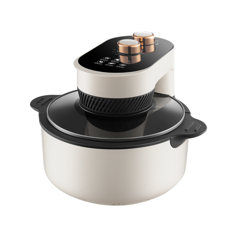 Comment la friteuse à air mécanique multifonctionnelle 8 en 1 améliore-t-elle l'efficacité de la cuisson ?